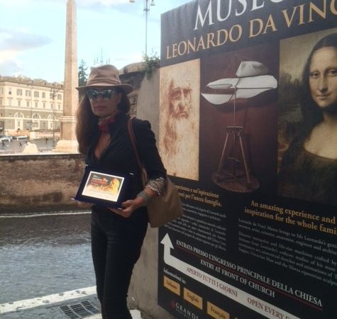 .19 maggio 2016-“Arte IUBILAUM” Mostra nelle sale del Bramante di Palazzo Brancaccio in Piazza del Popolo a Roma- mi verrà consegnato il premio “COLOSSEO”
